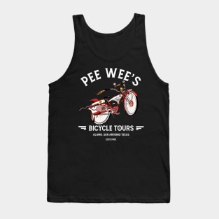 Pee Wee's Bicycle Rentals Tank Top